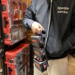 『Milwaukee18V バッテリーボード』-ハンドル付き-　　~StealthMounts~