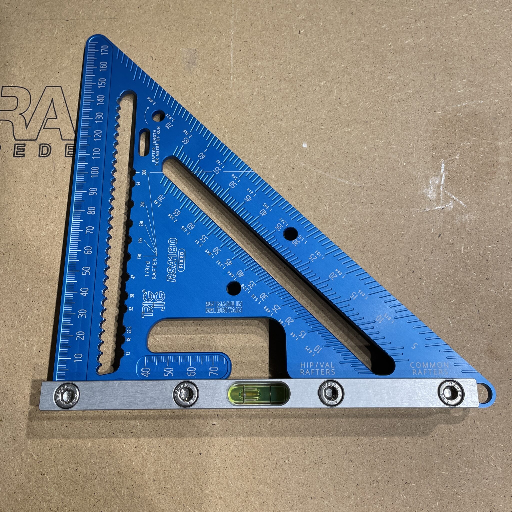 限定版FIXEDラフタースクエア180mm TRIGJIG スピードスクエア/丸ノコガイド定規 DIAMONDBACK正規代理店 世界の珍